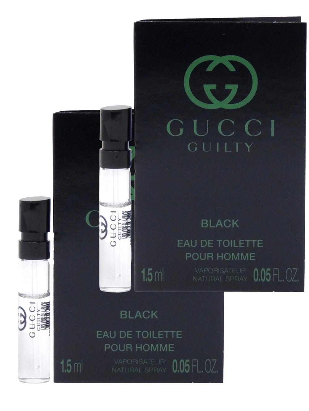 Gucci Guilty Black Men’s EDT 2PK NEW